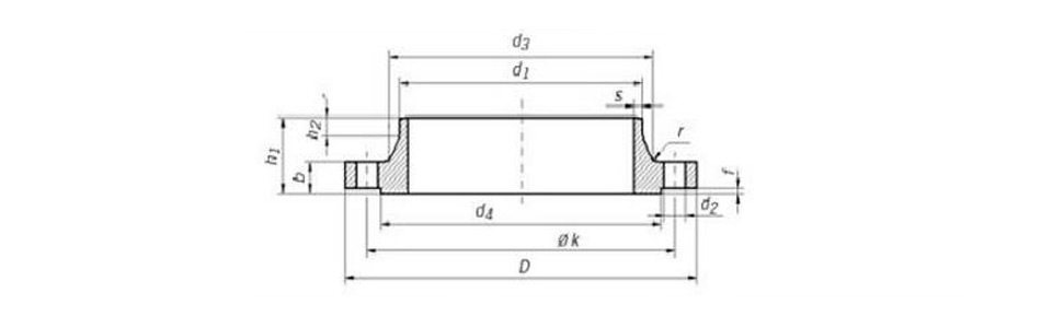 Specifications of DIN 2527/DIN2631 Pipe Flanges and Flange Fittings